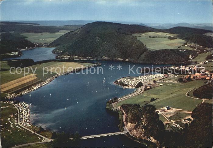 Diemelsee Diemeltalsperre Fliegeraufnahme