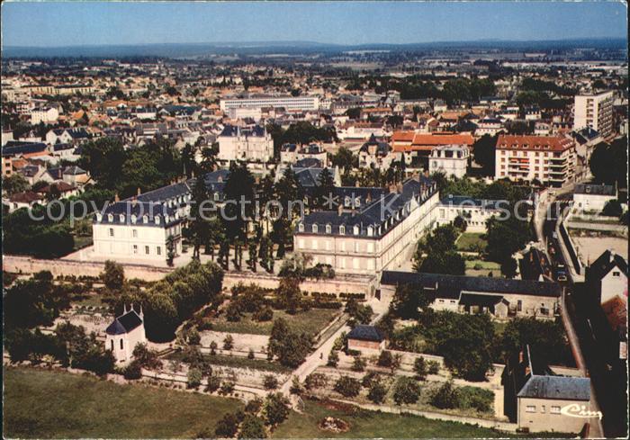 Nevers 58 Couvent St Gildard vue aerienne Kloster