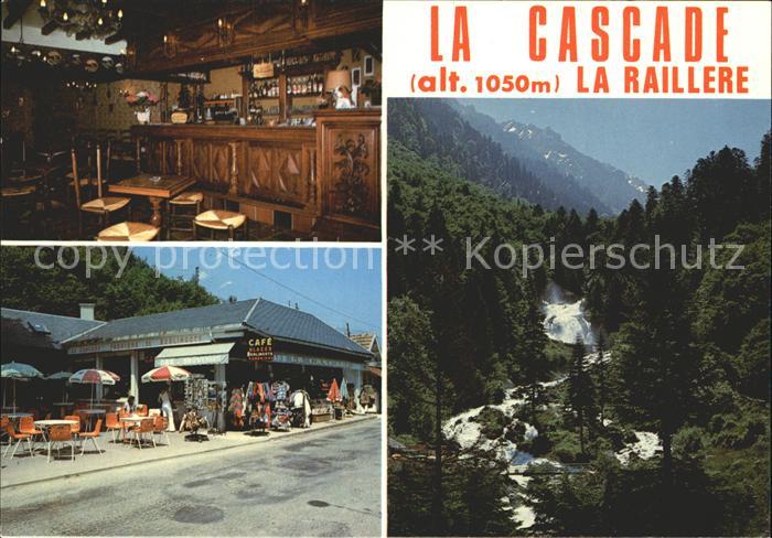 Cauterets La Raillere La Cascade Bar Souvenirs Cascade de Lutour