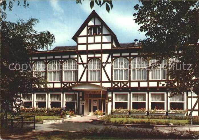 Allendorf Bad Sooden Kurhaus Fachwerkhaus