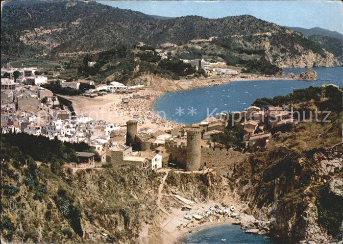 Tossa de Mar La Vila Vella y playa Altstadt und Strand