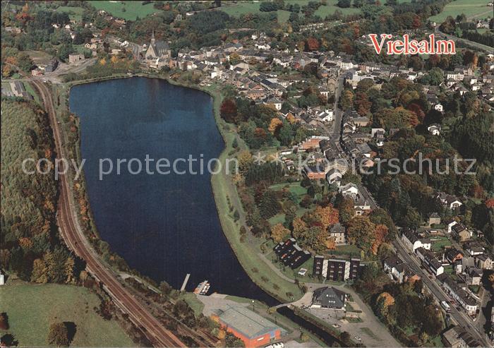 Vielsalm See Fliegeraufnahme