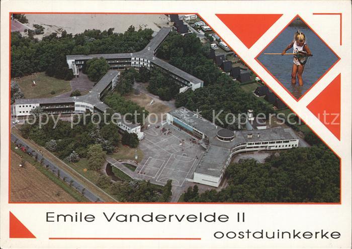Oostduinkerke Centre Emile Vandervelde centrum II vue aerienne