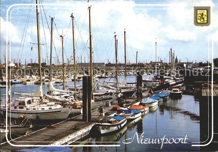 Nieuwpoort West-Vlaanderen Yachtclub Hafen