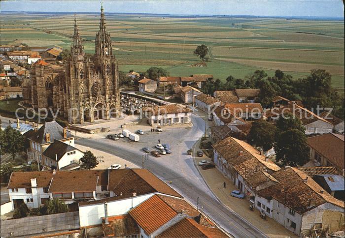L Epine Marne Cathedrale vue aerienne
