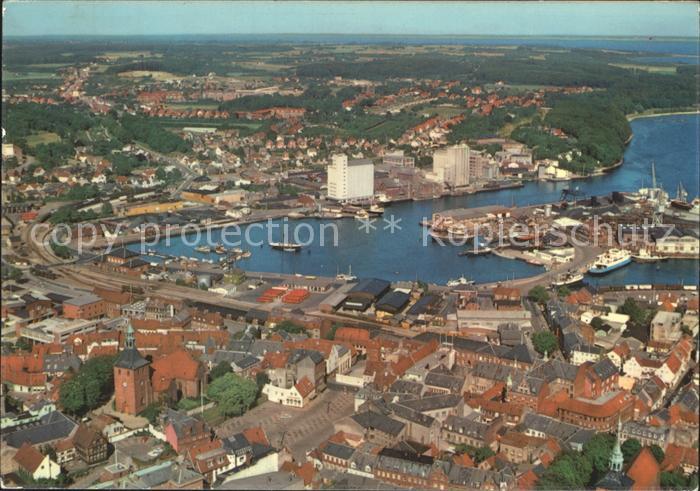 Svendborg Hafen Fliegeraufnahme