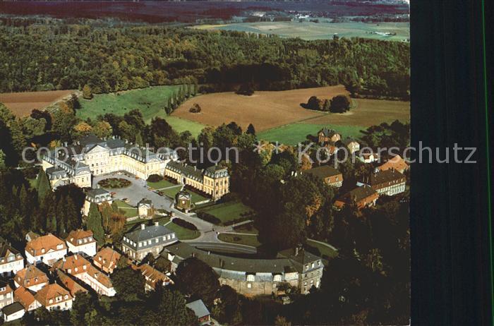 Arolsen Bad Residenzschloss Heilbad Fliegeraufnahme