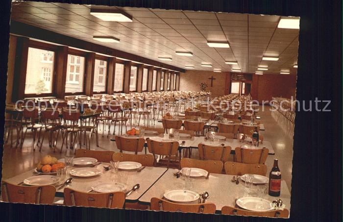 Gent Gand Flandre Crombeen Instituut Zusters Franciskanessen Eetzaal