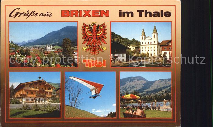 Brixen Thale Panorama Kirche Hotel Freibad Drachenfliegen