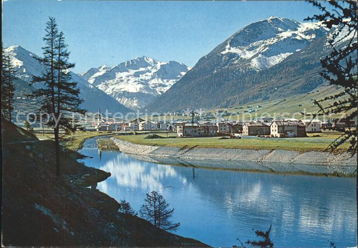 Livigno Veduta dal Lago Alpi