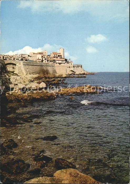 Antibes Alpes Maritimes La vieille Ville et les Remparts Kueste
