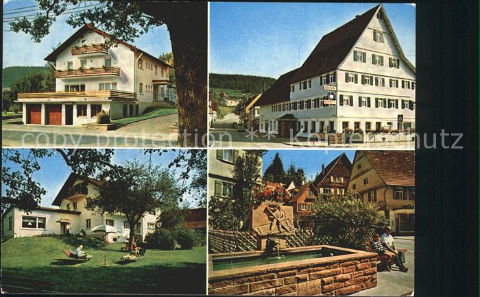Glatten Freudenstadt Pension Reich Schwarzwald Brunnen