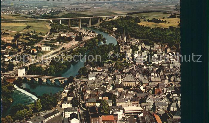 Limburg Lahn Domstadt Fliegeraufnahme