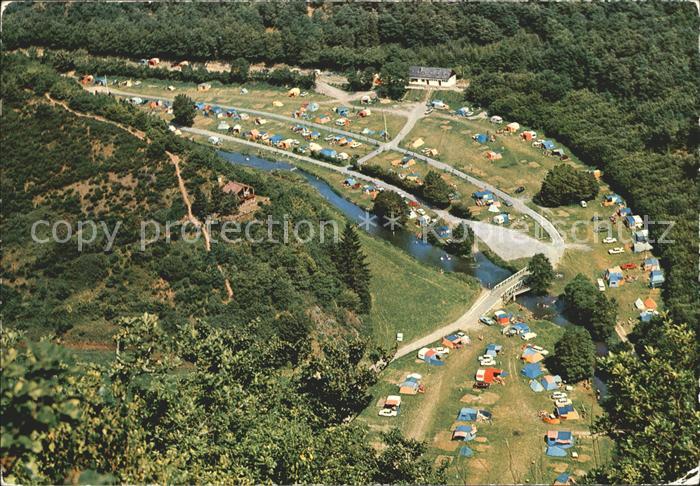 Kautenbach Luxembourg Camping Nic Brandenburger Fliegeraufnahme
