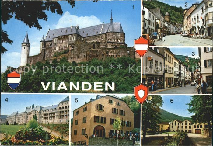 Vianden Chateau Grand Rue Rue de la Gare Sanatorium Auberge de Jeunesse Centre C