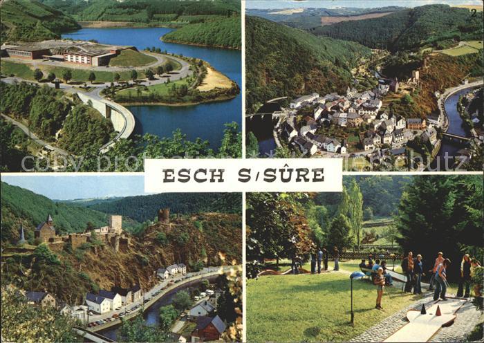 Esch-sur-Sure Barrage et Lac Panorama Chateau Minigolf