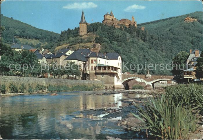 Vianden Bords de l'Our Pont Chateau