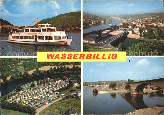 Wasserbillig Bateau Princesse Marie Astrid Vue generale Camping La Sure et la Mo