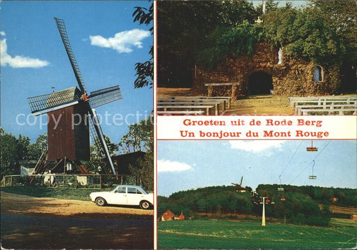 Westouter Rode Berg Mont Rouge Moulin Windmuehle Sessellift