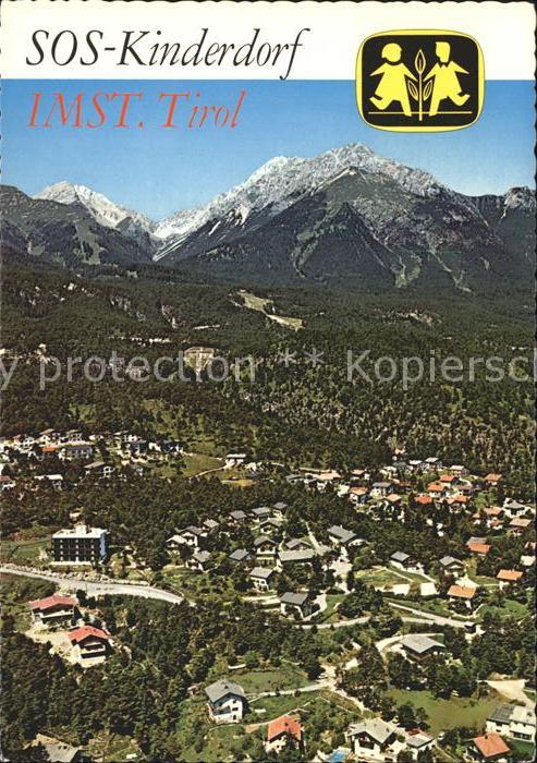 Imst Tirol SOS Kinderdorf Alpen Fliegeraufnahme
