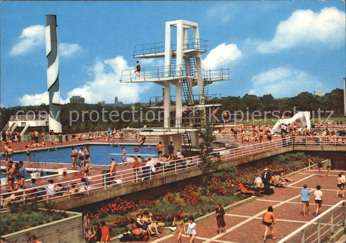 Essen Ruhr Gruga Bad Sprungturm