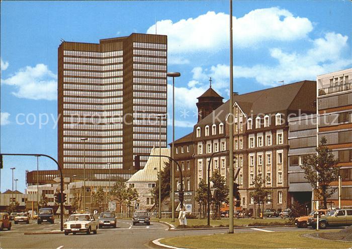 Essen Ruhr Rathaus Hochhaus