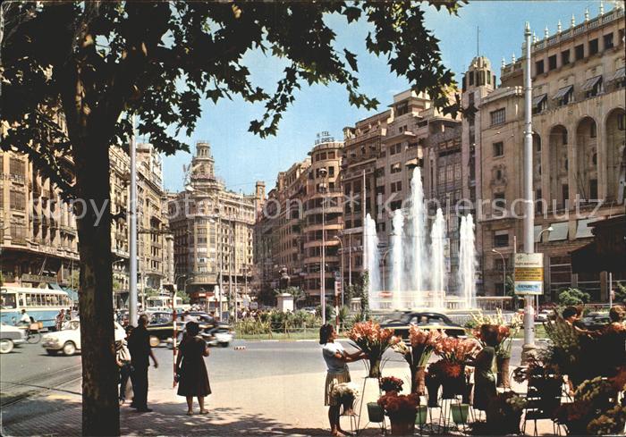 Valencia Valenciana Plaza del Caudillo Fuente