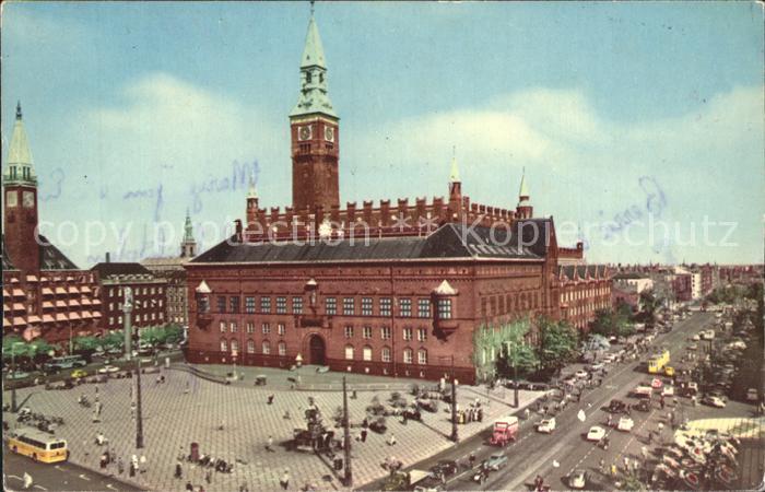 Kobenhavn Radhuspladsen Rathausplatz
