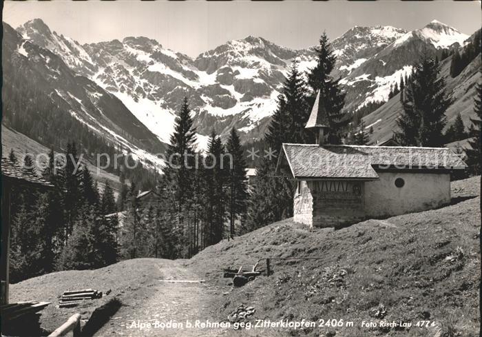 Rehmen Alpe Boden Zitterklapfen