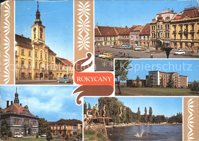 Rokycany Mestsky narodni vybor Namesti Rude armady