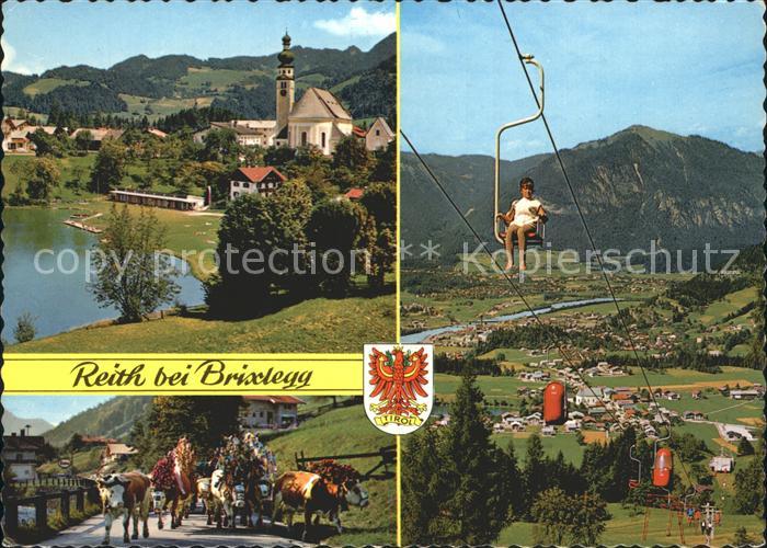 Reith Brixlegg Kirche Sesselbahn Kuehe
