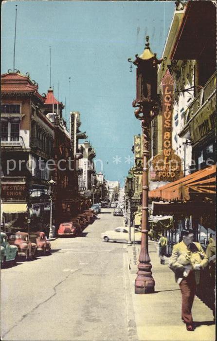 San Francisco California Chinatown