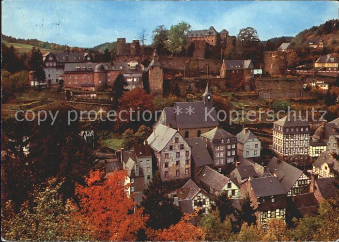 Monschau Montjoie NRW Burg