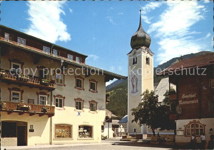 Westendorf Tirol Gasthof Mesnerwirt Kirche