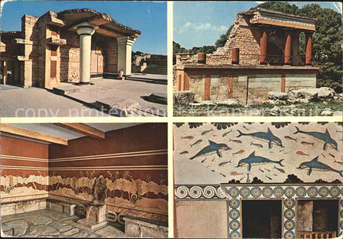 Kreta Crete Knossos Ruine