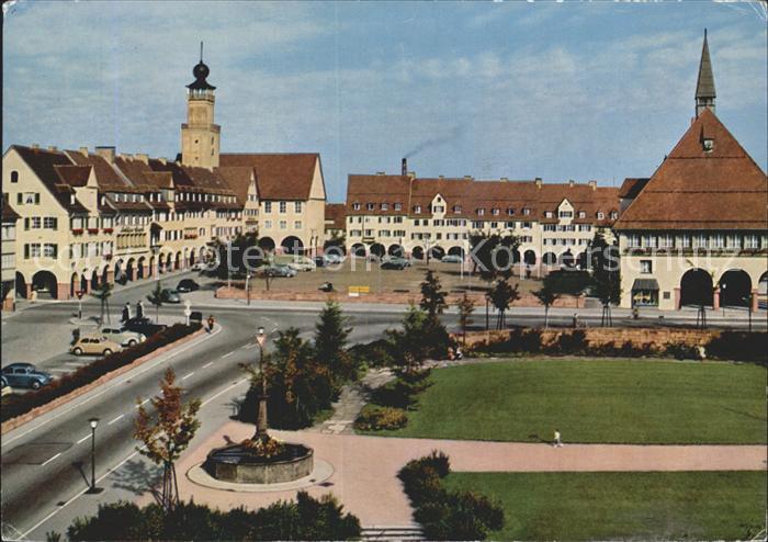 FREUDENSTADT BW Marktplatz Stadt- Rathaus