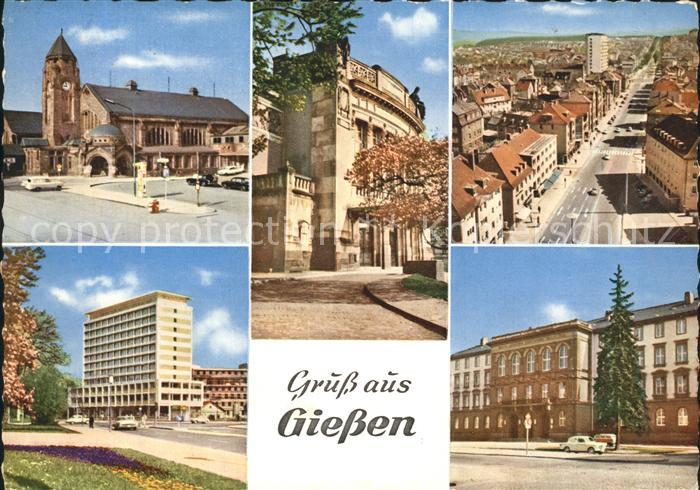 Giessen Lahn Bahnhof Gebaeude