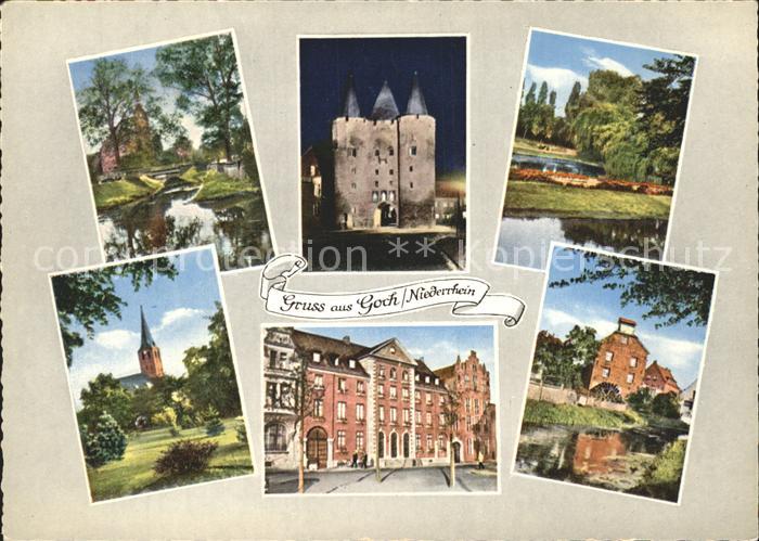 Goch Niers Steintor Schwanenteich Stadtgarten katholische Pfarrkirche