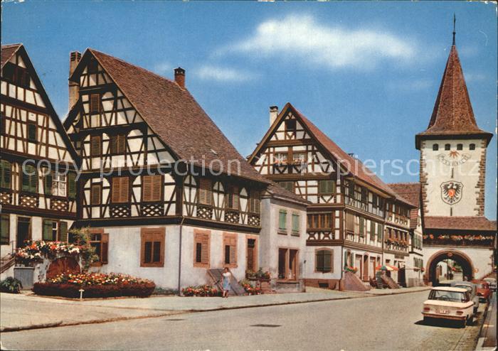 Gengenbach Tor alte Haeuser
