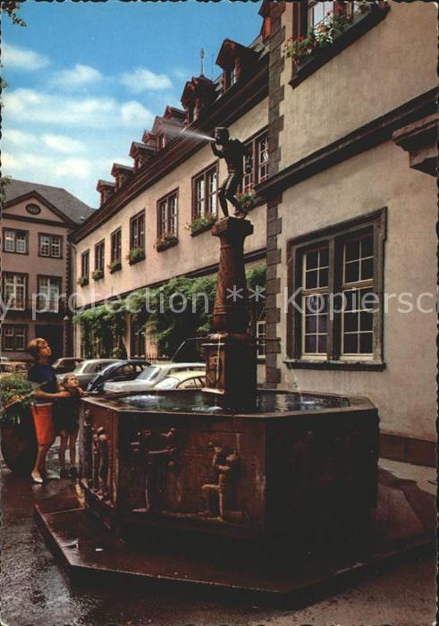 Koblenz Rhein Schengelbrunnen