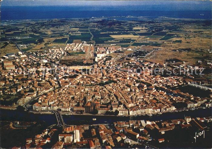 Agde Fliegeraufnahme fond nouvelle Station Cap Agde Fort Brescou