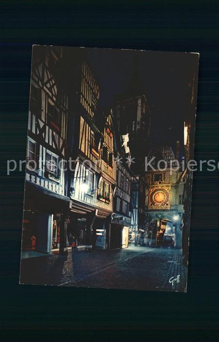 Rouen Rue du Gros Horloge