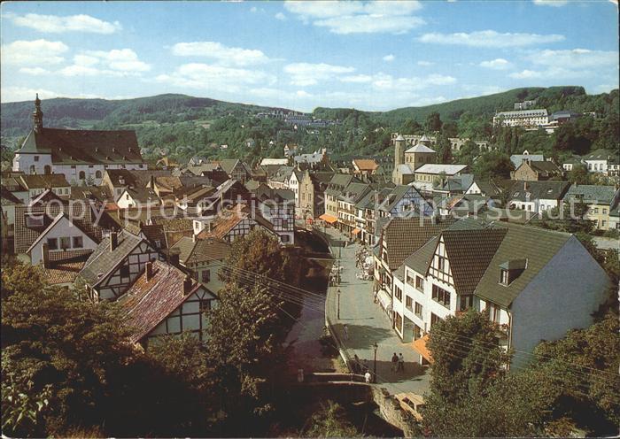 Bad Muenstereifel Blick vom Burgberg