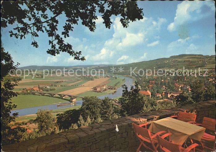 Vlotho Blick vom Burg