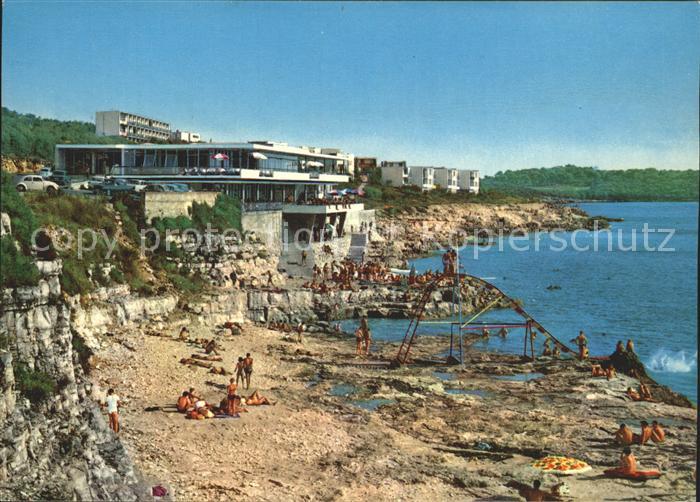 Pola Pula Croatia Goldenen Felsen