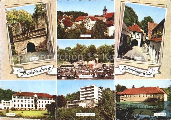 Tecklenburg Steinfurt NRW Burgtor Legge Haus Marck Kurheim Parkhotel Burggraf