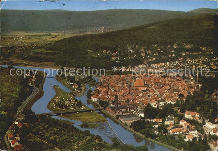 Hann. Muenden Fliegeraufnahme