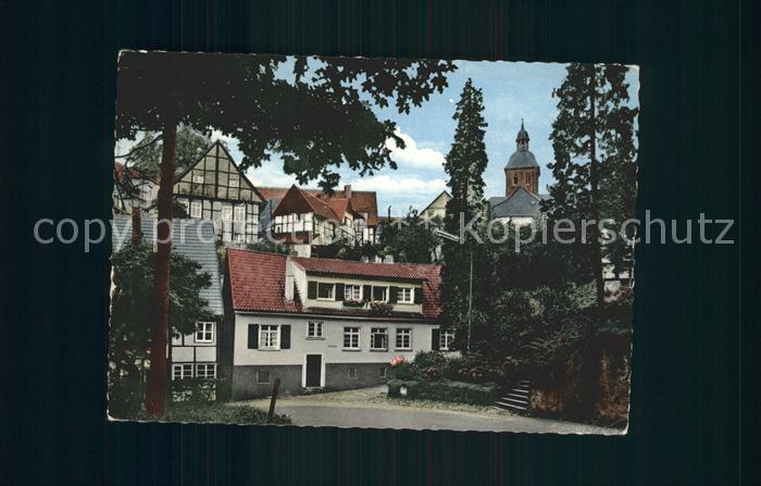 Tecklenburg Steinfurt NRW Bahnhofstrasse