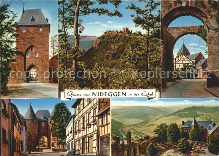 Nideggen Eifel Tor Schloss
