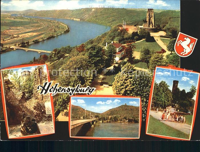 Hohensyburg Fliegeraufnahme Burg Bruecke